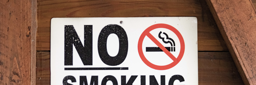 'No smoking in this area'